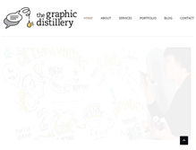 Tablet Screenshot of graphicdistillery.com